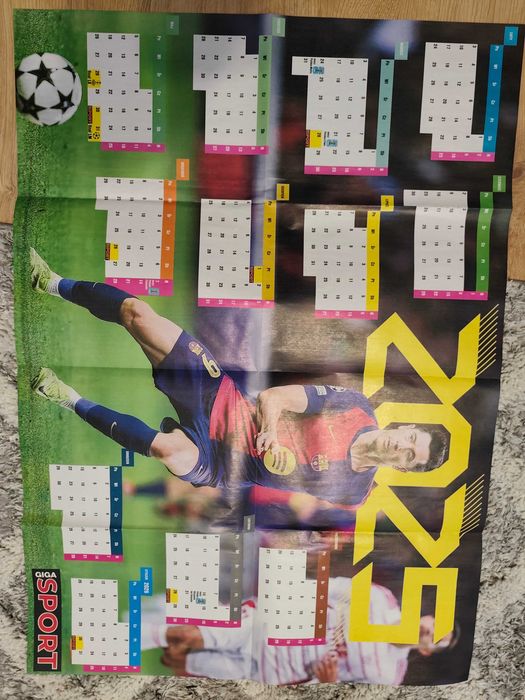 Plakat 60 x 80 Robert Lewandowski