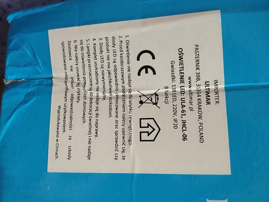 Oświetlenie LED gwiazdki