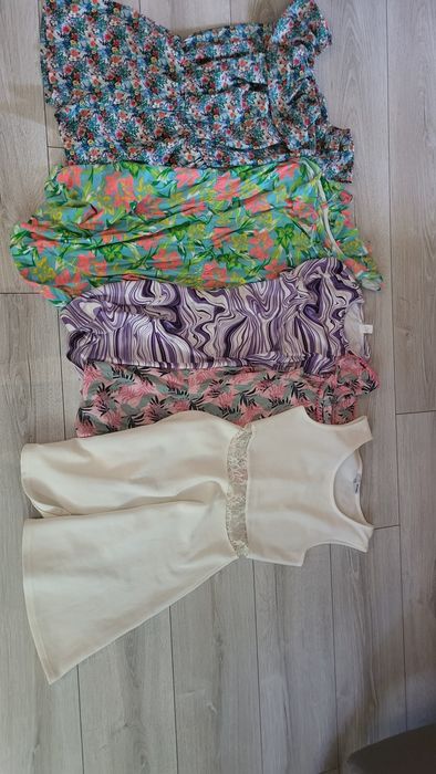 Paczka sukienek dla dziewczynki 10-12 lat