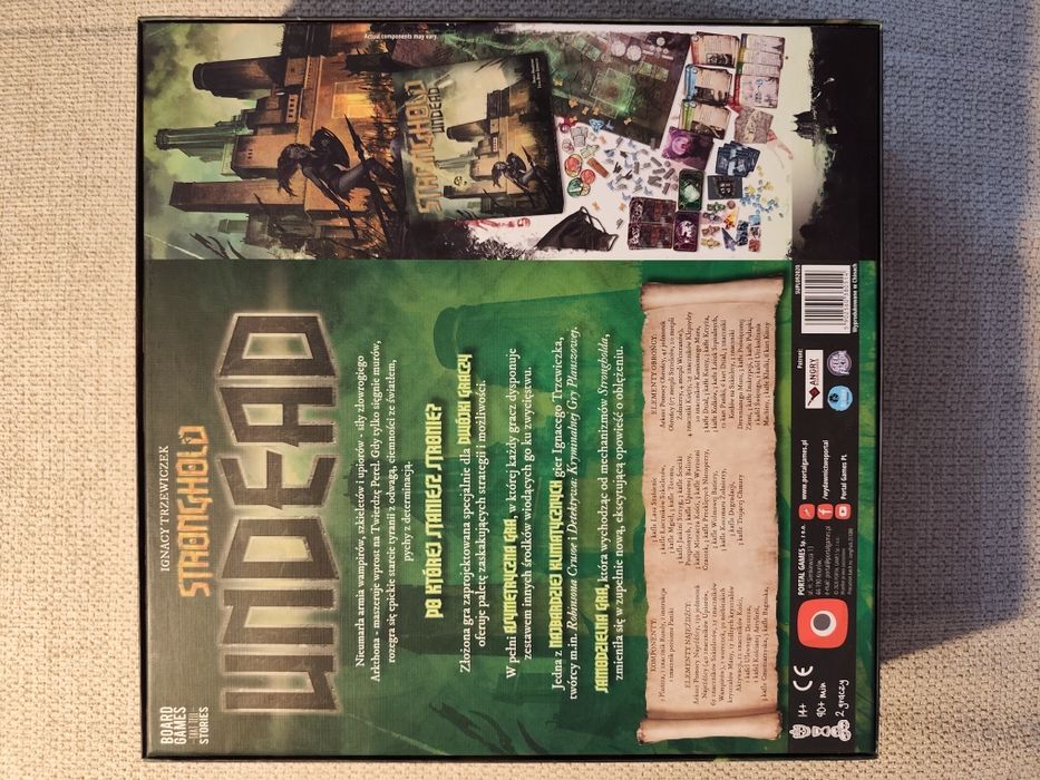 STRONGHOLD: UNDEAD | gra planszowa dla 2 osób | pojedynek