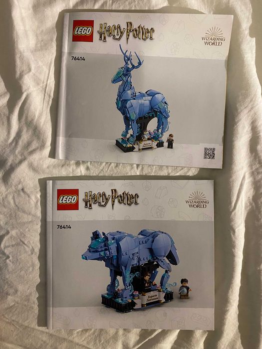 Pudełko po - LEGO 76414 Harry Potter Expecto Patronum + Instrukcje.