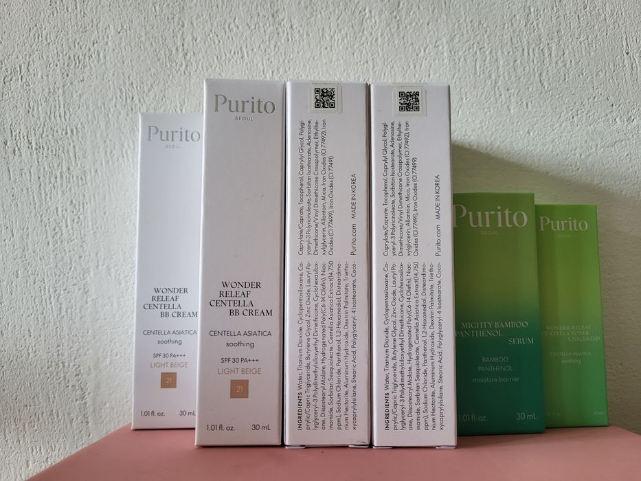 BB-крем Purito 21 та 23 з центелою, 30 мл.