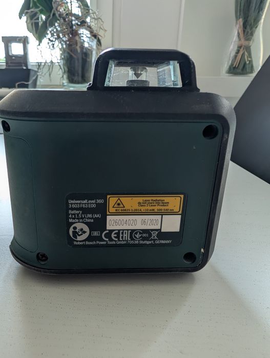 Laser krzyżowy Bosch