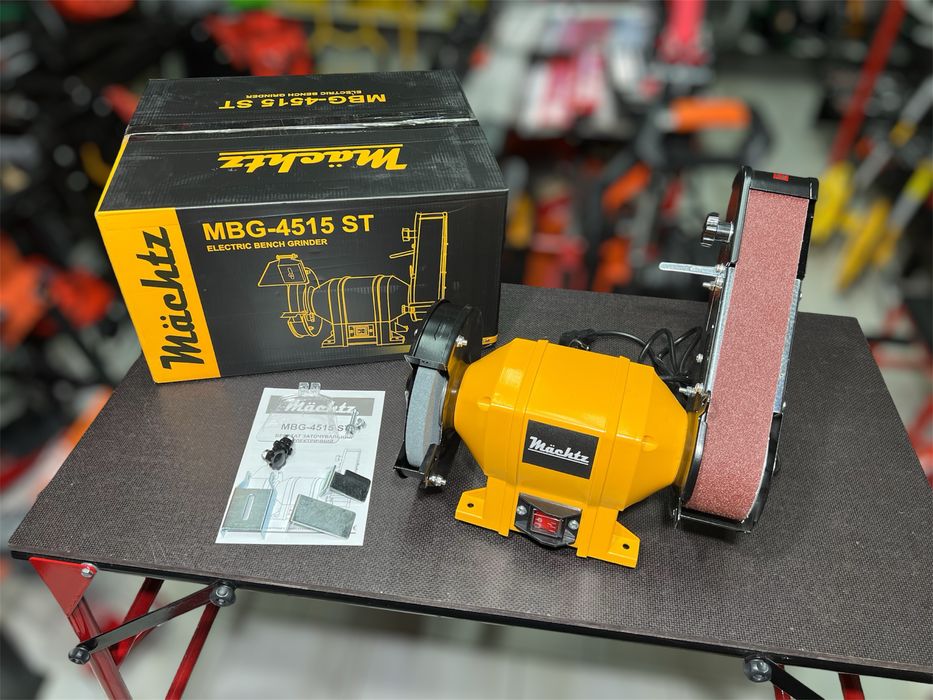 Точило Гриндер Machtz MBG-4515 ST - Медная об-ка Бесщеточный двигатель