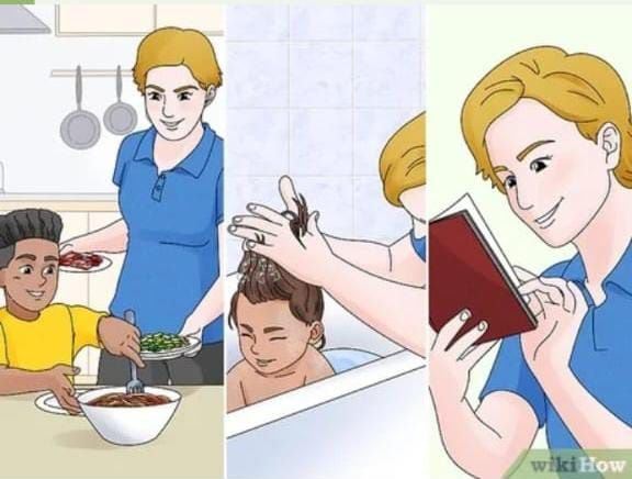 Serviço de babá cuido da vossas crianças