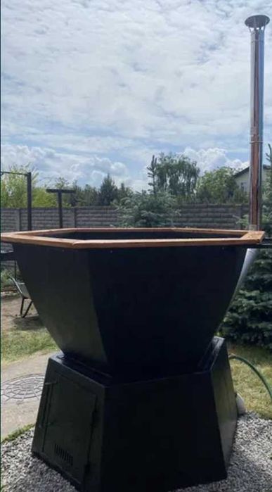 ‼️ Карпатський чан на дровах, Купель ОФУРО. Банный чан Виробник‼️