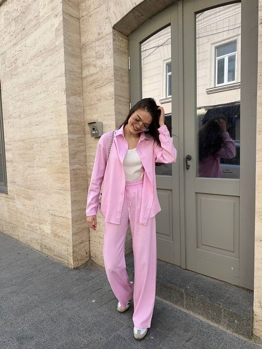 Костюм жіночий льон