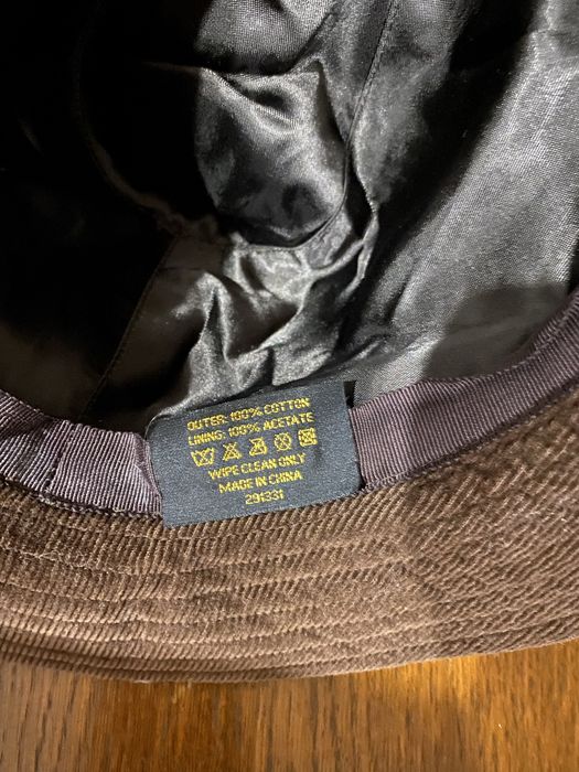 Kapelusz sztruks, bawełna