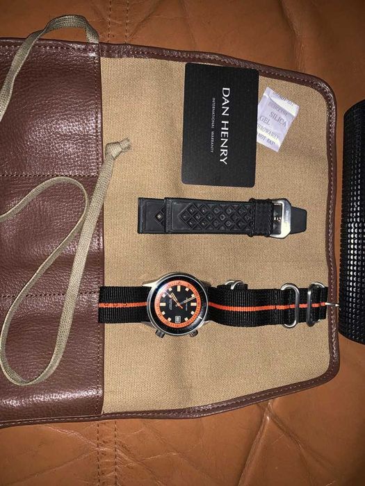 Relógio Automático Dan Henry 1970 - 1ª Série - coleção