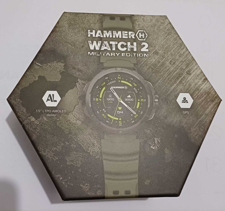 Hammer Watch 2 Military Edition como  novo+Oferta Poco Wtach Como Novo