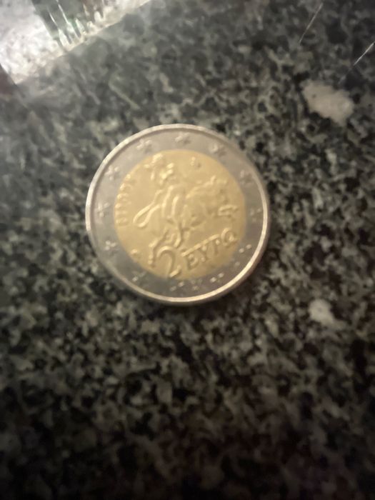 Moeda 2 euros rara