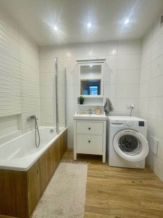 Mieszkanie 55 m² do wynajęcia – 2 osobne pokoje + salon z aneksem