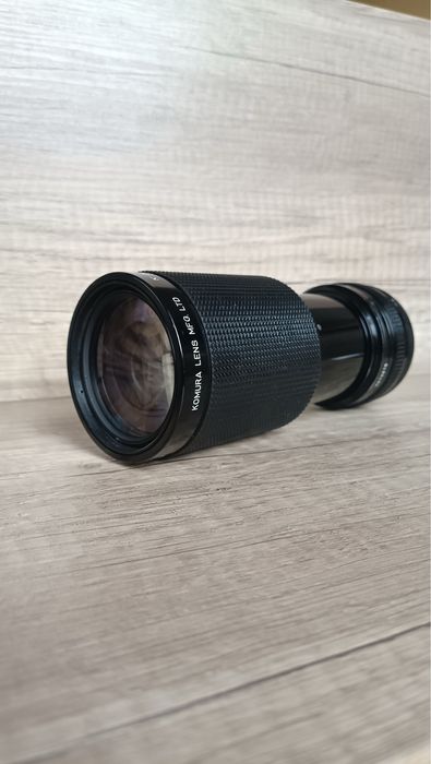 Komura zoom lens 80-210mm f4.5 for Canon Fd/FL уважно читайте опис!