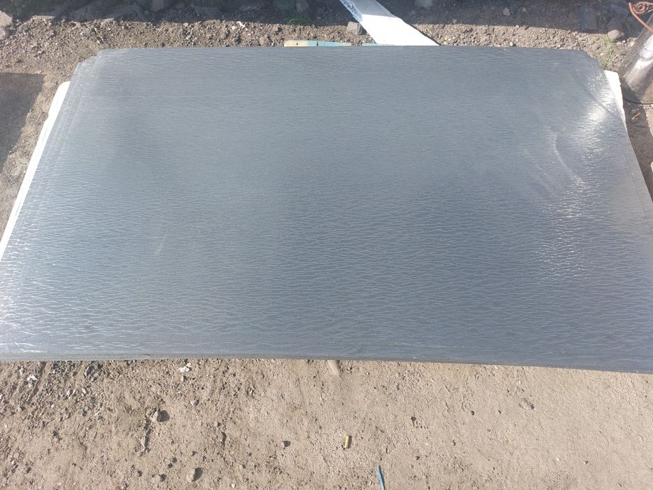 Blacha płaska powlekana brąz, grafit, biała 2x125, 3x125