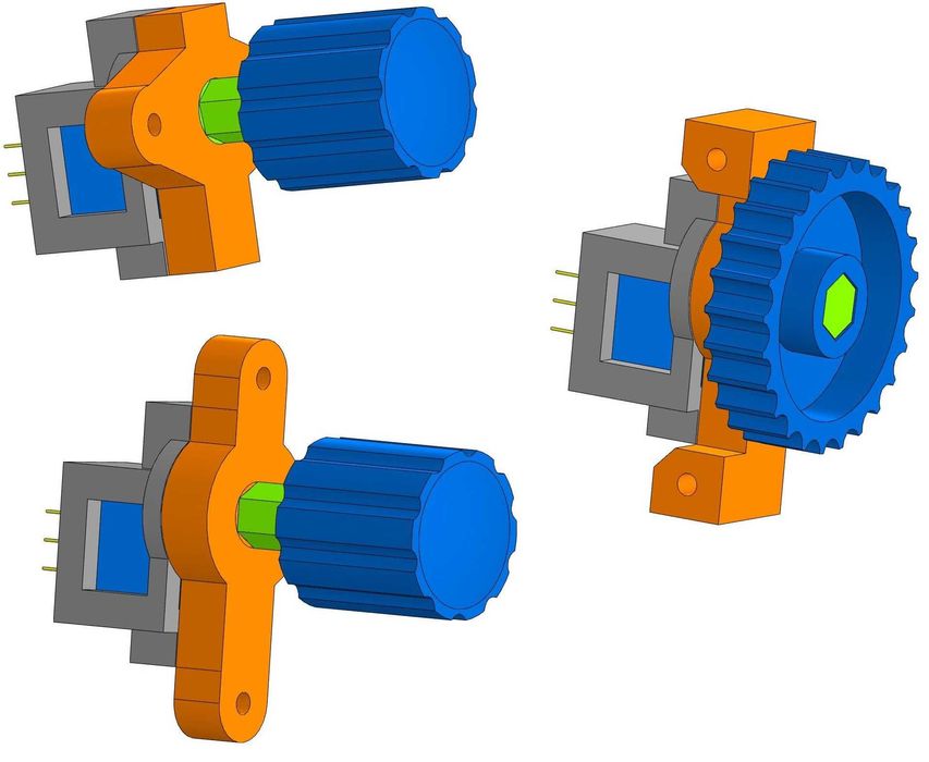 Многооборотный резистор, багатооборотний резистора 3296W: 35 грн ...