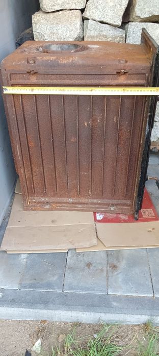 Wklad grzewczy do pieca kaflowego żeliwny