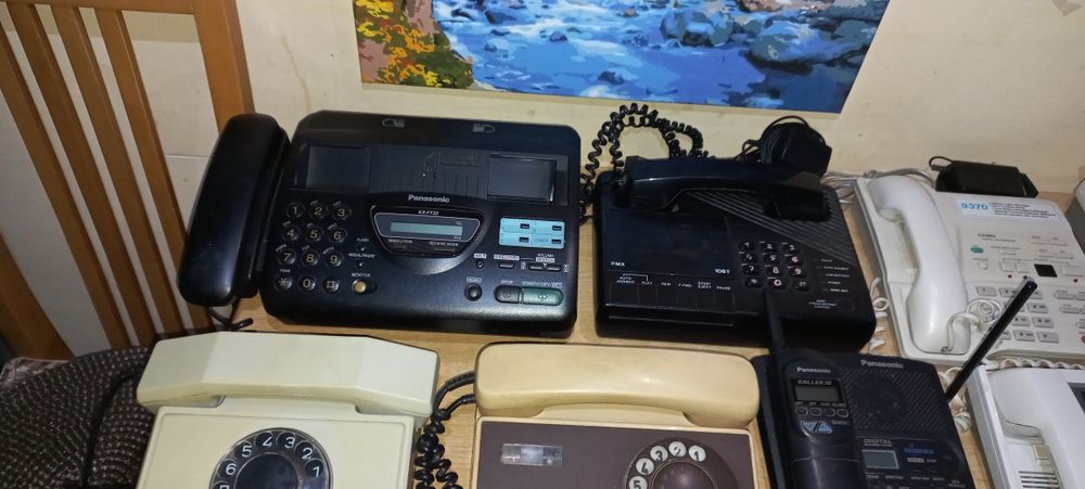 Телефони стаціонарні дискові/кнопкові/автовідповідачі/факс/трубки МТ17