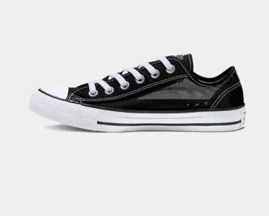 Trampki czarne Converse Chuck Taylor All Star See Thru Low Top 564627C