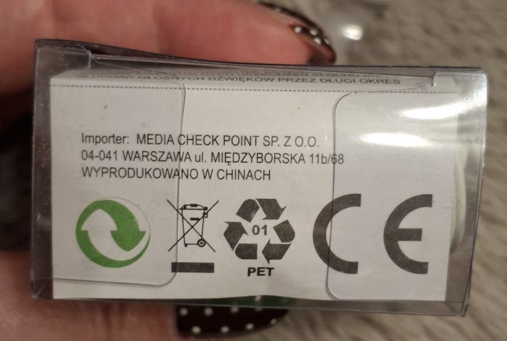 Słuchawki douszne FuzeTea dla kolekcjonerów mini jack 3,5mm