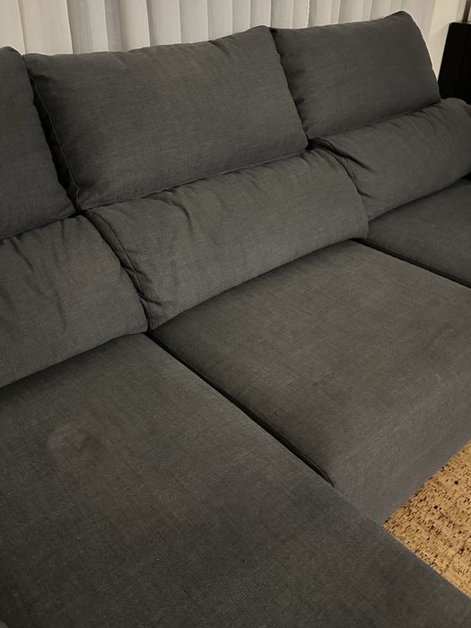 Sofá cama 3 lugares c/ arrumação