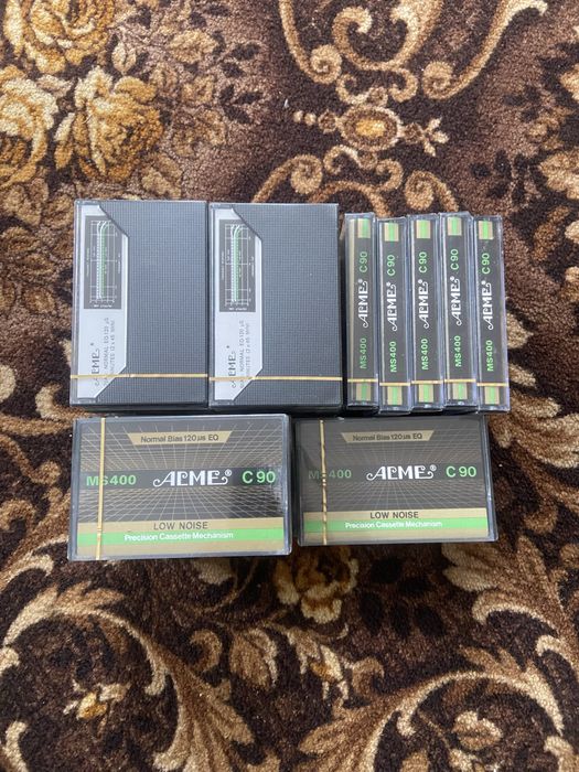 Аудиокассеты ALME MS400 C90 новые, запечатанные