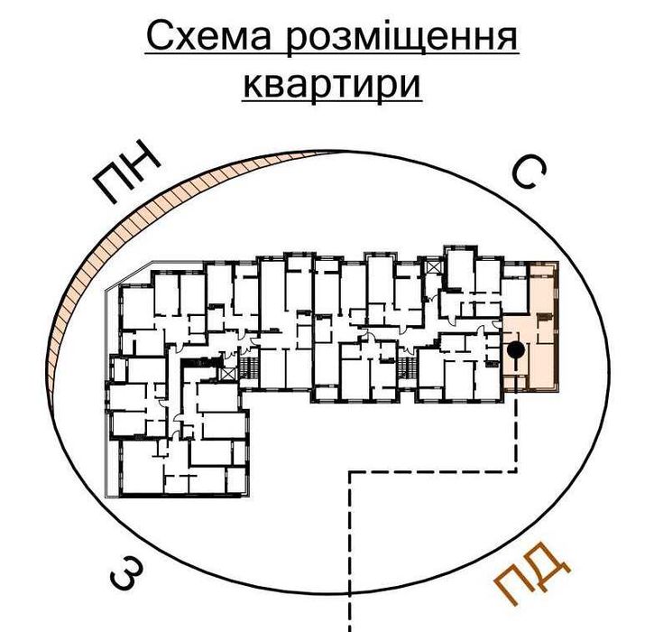 Продаж 2-кімнатної квартири, новобудова, ЖК Dynastia BC, Біла Церква