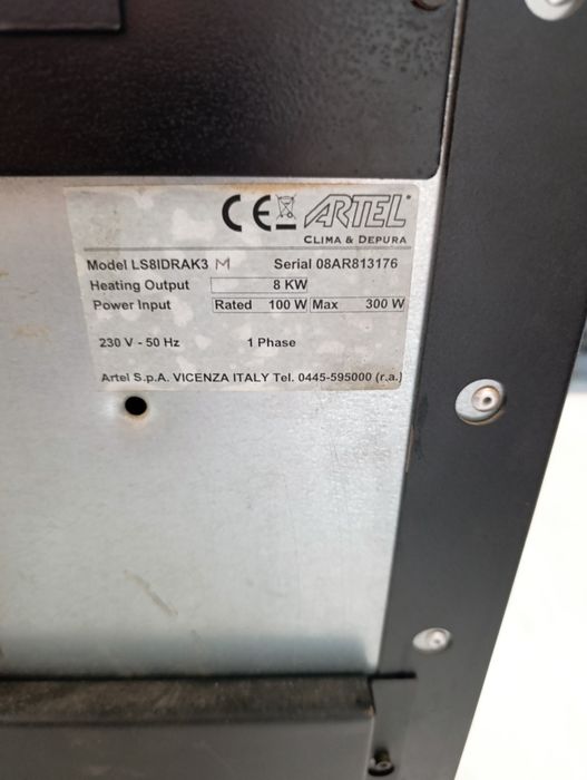 Piec na Pellet ARTEL 8KW-LS8IDRAK3