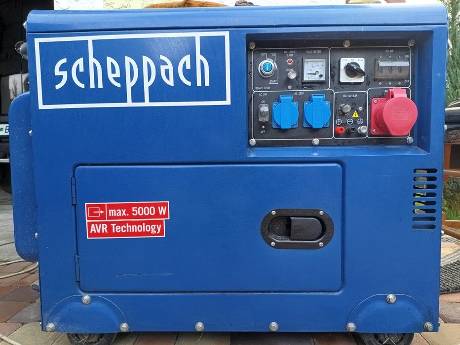 Дизельний Генератор Shepach DG5200D