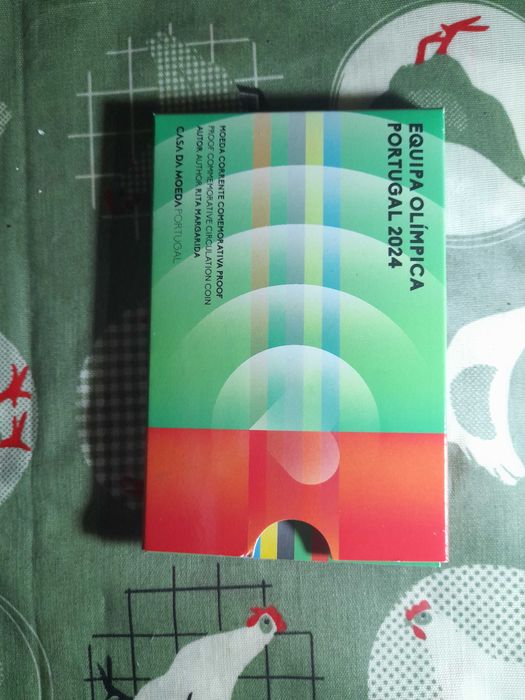 Moeda proof 2 euros equipa olímpica 2024