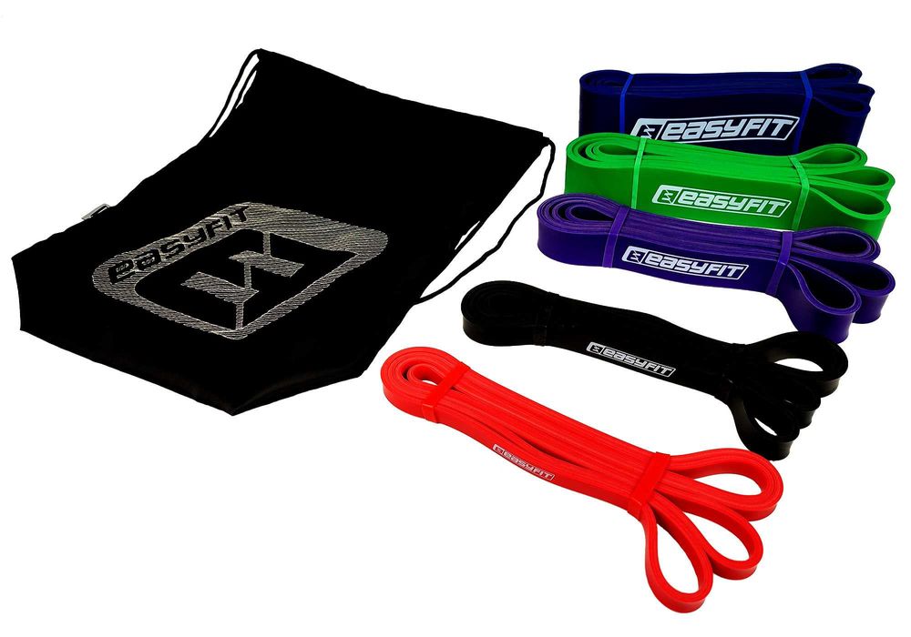 Резинки EasyFit для фітнесу, спорту підтягування та резина для турника