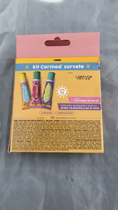 Carmed kit 3 Verao