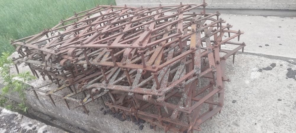 Сцепка (на доробіток), борони та повідки