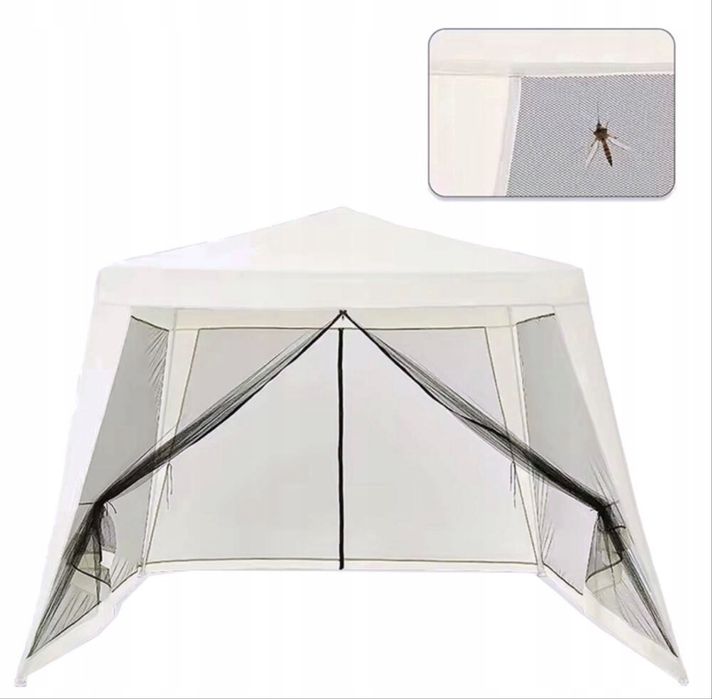 Садовий павільйон 3х3 м з москітною сіткою, шатер, намет, палатка