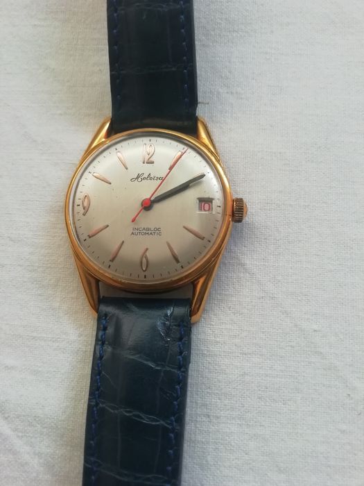 Relógio Suíço Heloisa Inabloc Automatic Waterproof impecável