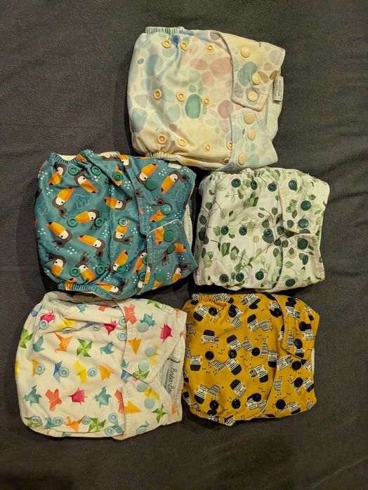 Stock Poupança para 1 Bebé: 30 Fraldas de Bolso Reutilizáveis