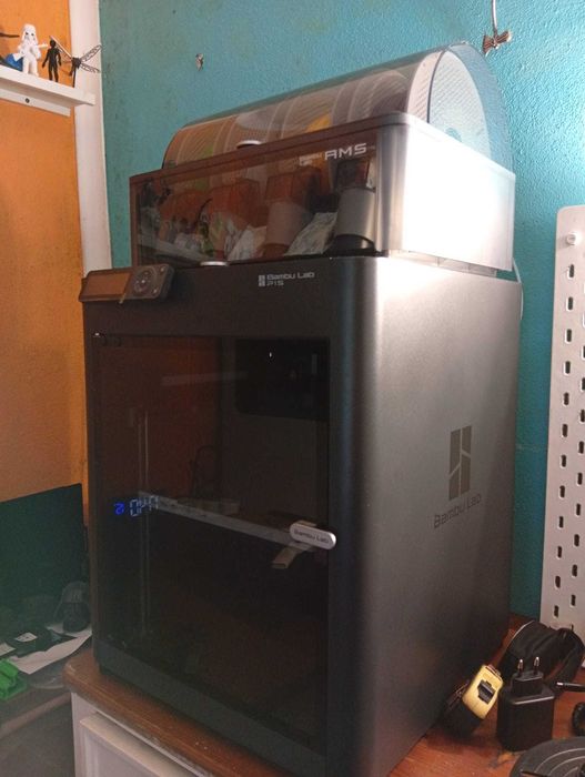 Impressora 3D - Bambu labs P1S + AMS Combo + Extras