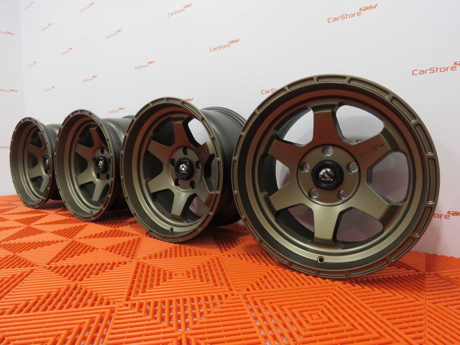 Jantes Fuel Shok 17 x 9j et -12 5x127 Bronze