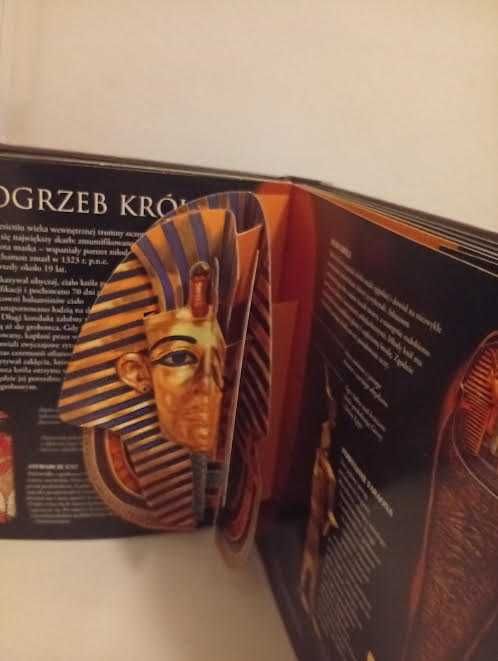 Grobowiec Tutanchamona /3-wymiarowe ruchome obrazki, okienka zakładki/