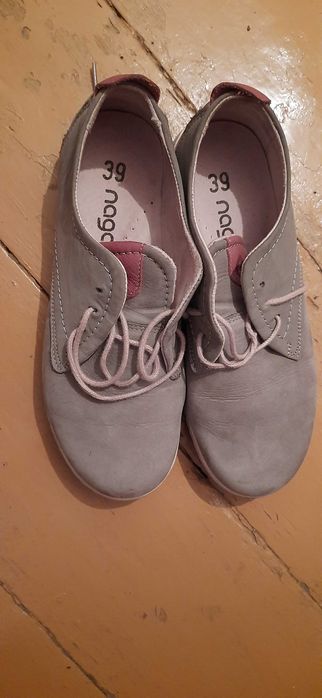 Pólbuty damskie szare Nagaba