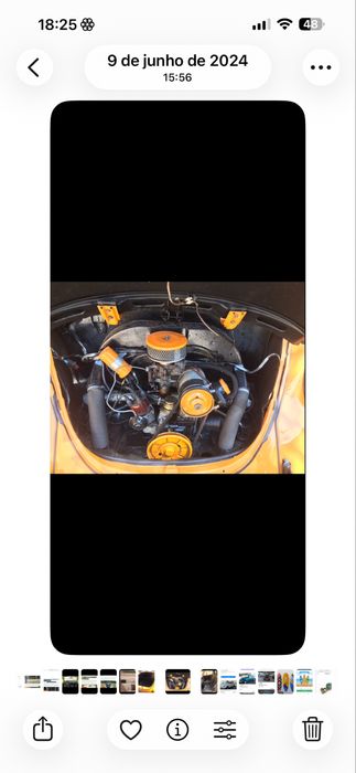 Vw carocha barato, motor perfeito, com inspecão