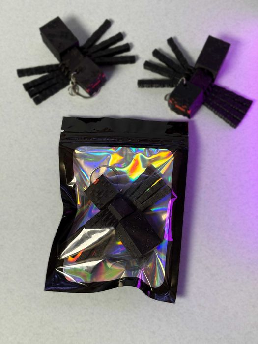 Брелок Майнкрафт (Minecraft) — Павук