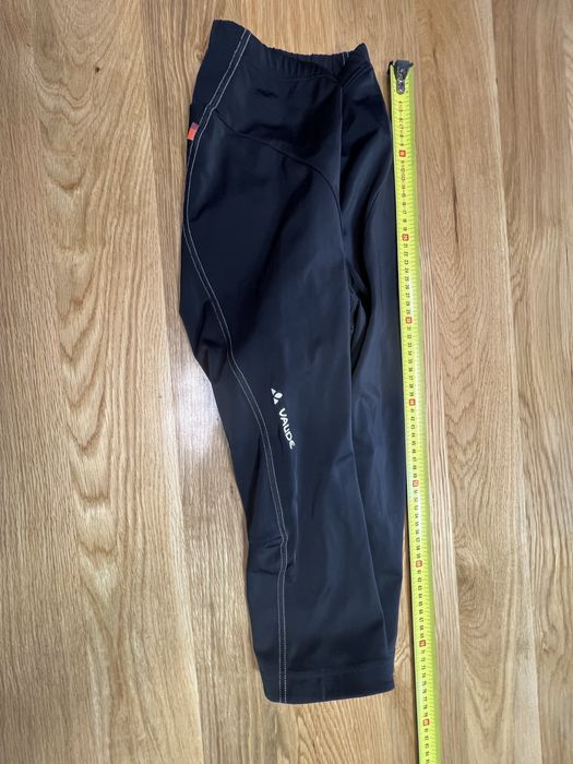 Spodenki rowerowe unisex  Vaude M /50 czarne 3/4 uzywane
