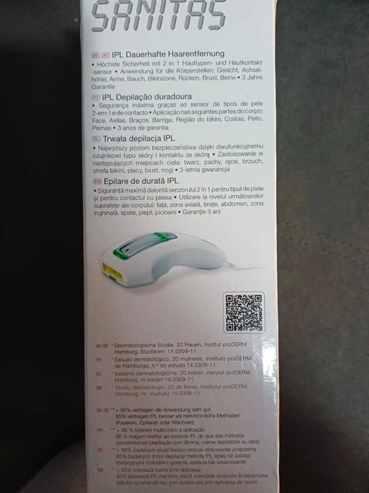 Depiladora luz pulsada
