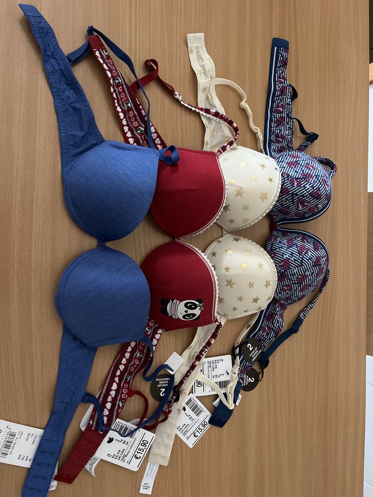 Sutiã push-up Tezenis NOVOS com etiqueta 34 Pinhal Novo • OLX Portugal