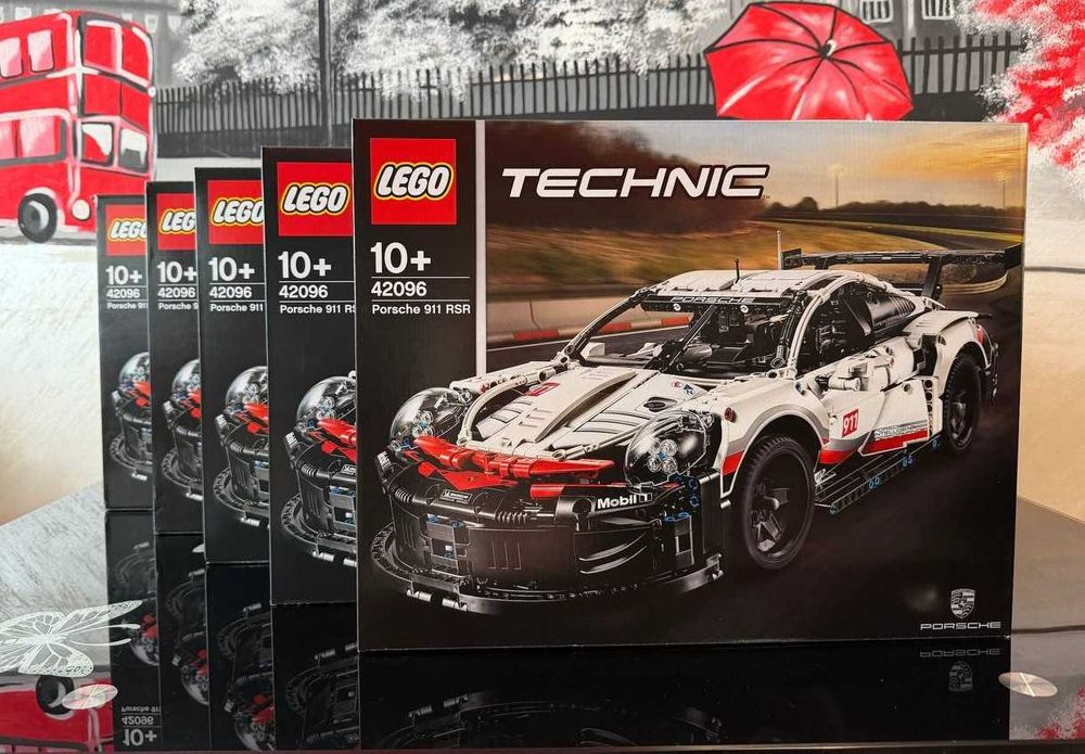 Конструктор LEGO TECHNIC 42096 Porsche 911 RSR