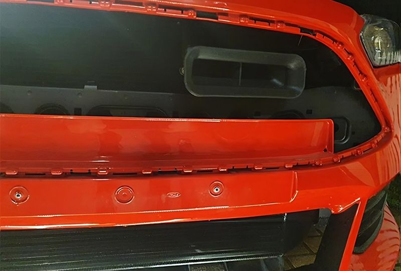 DIFUSOR / SNORKEL DE AR BIG MOUTH ALPHA COMPETITION FORD FOCUS MK3 ST - AZUL