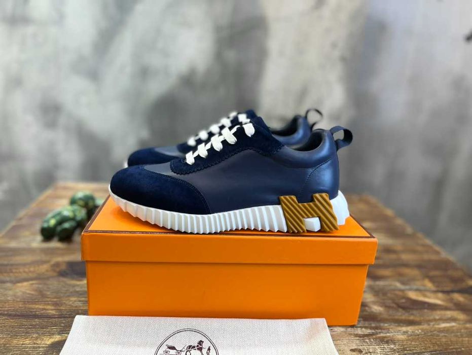 buty Hermès Sneakers Damskie Białe Lekkie i Modne