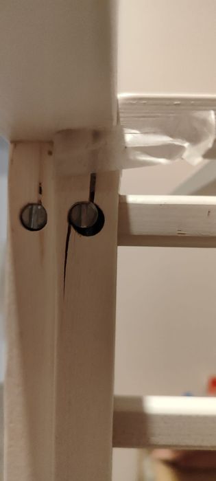 Łóżeczko łóżko dla dziecka dostawka lub wolnostojące 120x60 drewniane