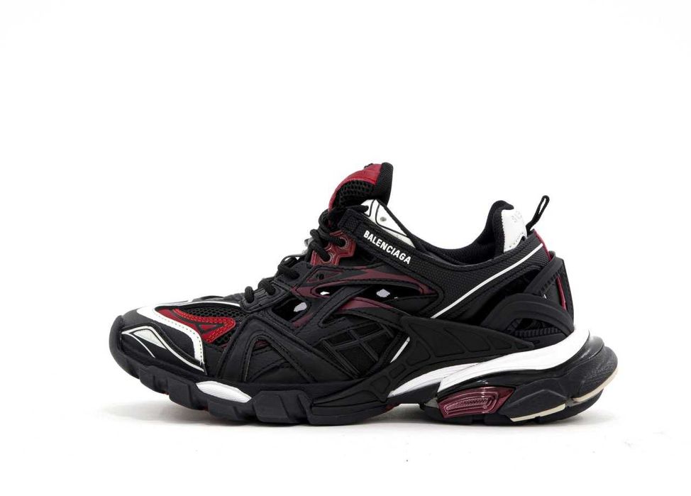 Мужские кроссовки Balenciaga Track 2.0 Black Red 41-45 Новинка Осени!