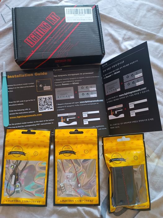 Lego освітлення різне  для Stich  Minecraft The sword outpost